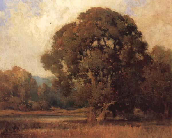 unknow artist California Landscape with Oak Spain oil painting art